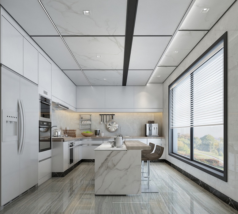 現(xiàn)代極簡廚房(fáng)