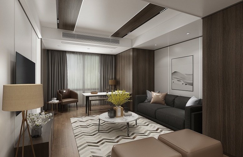 綠(lǜ)城(chéng)起居室-1